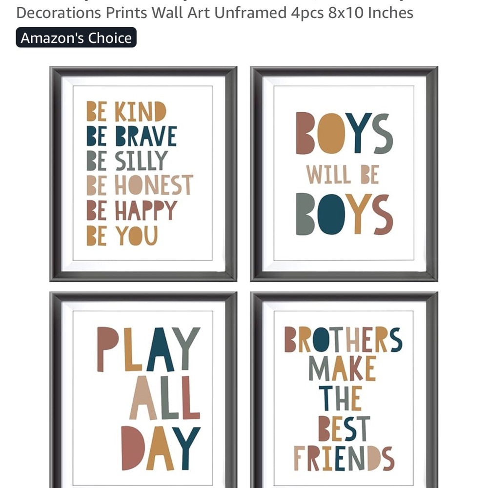Source Unknown Multicolor Motivational Art Posters